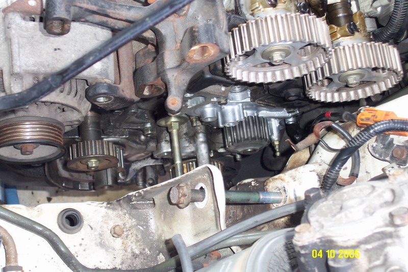 Honda Prelude Water Pump Install D.I.Y.